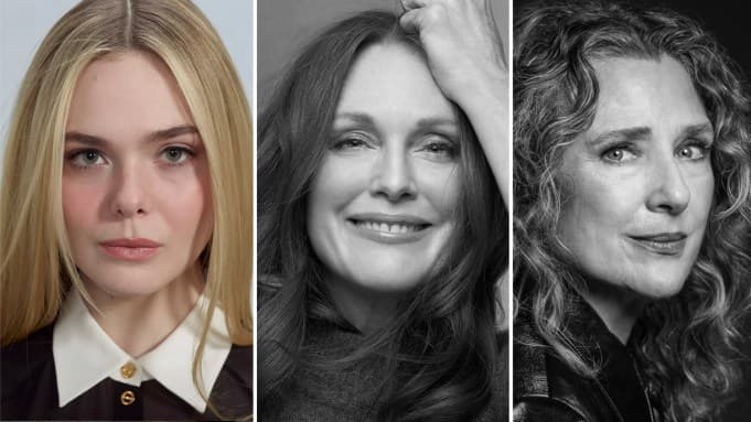 Elle Fanning, Julianne Moore, Rebecca Miller
