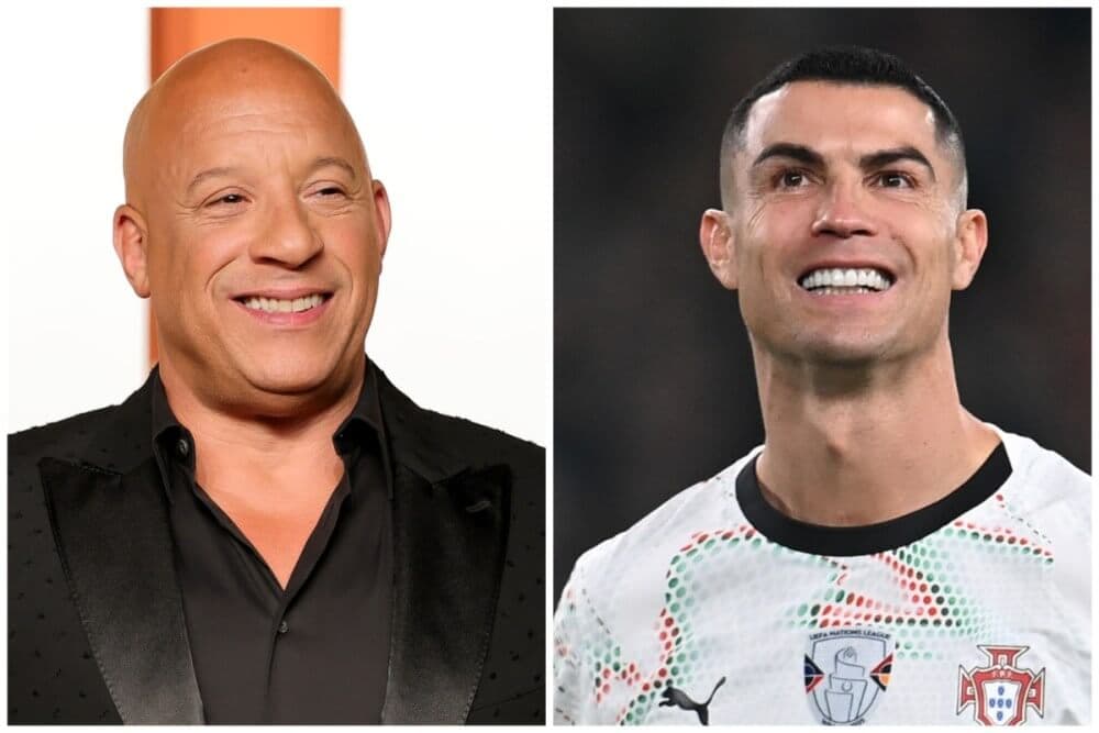 Vin Diesel, Cristiano Ronaldo