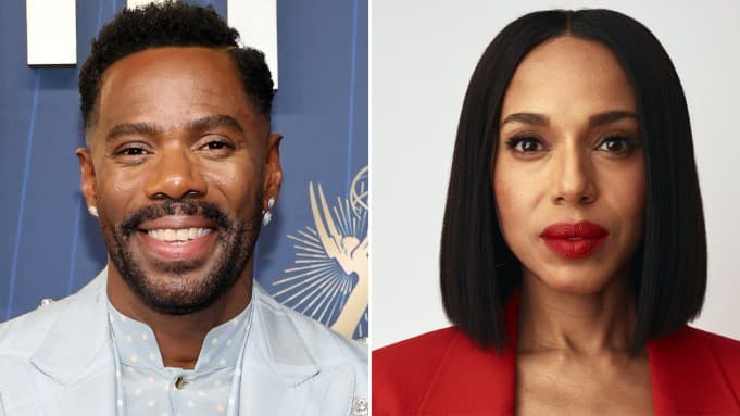 Colman Domingo and Kerry Washington