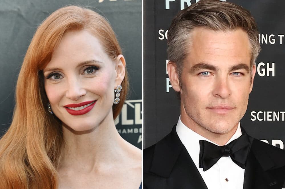 Jessica Chastain, Chris Pine