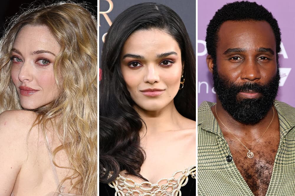 Amanda Seyfried, Rachel Zegler, Tramell Tillman