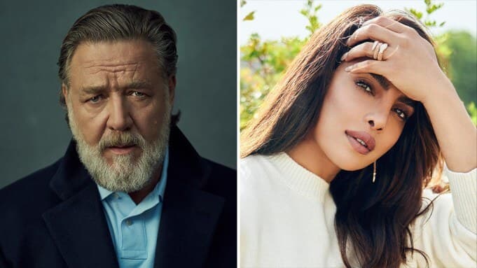 Russell Crowe, Pryanka Chopra Jonas